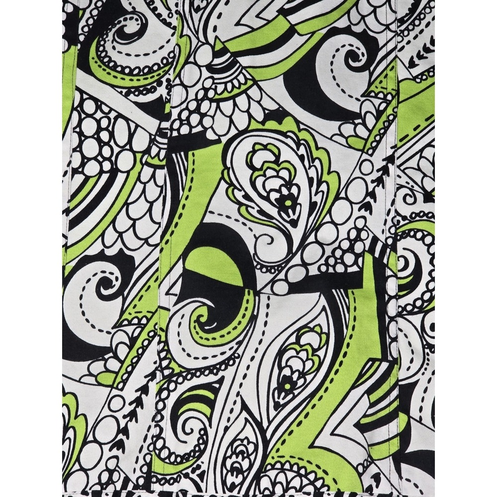 Birch Hill Womens Blazer Open Front Multicolor 3/4 Sleeve Abstract Paisley Large - Picture 5 of 13